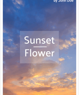 Sunset Flower