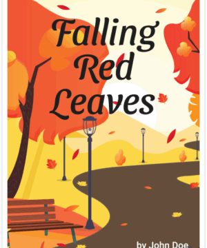 Falling Red Leaves